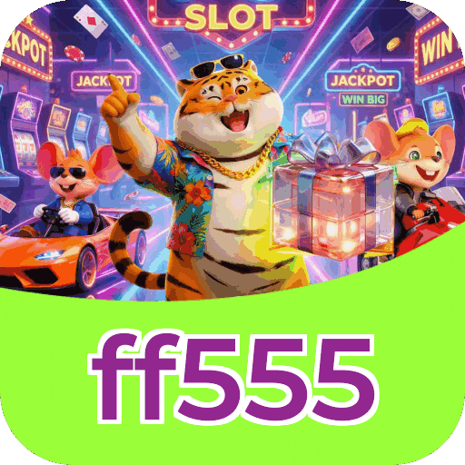 Plataforma ff555 mostrando interface moderna, jogos certificados e recursos de segurança licenciados