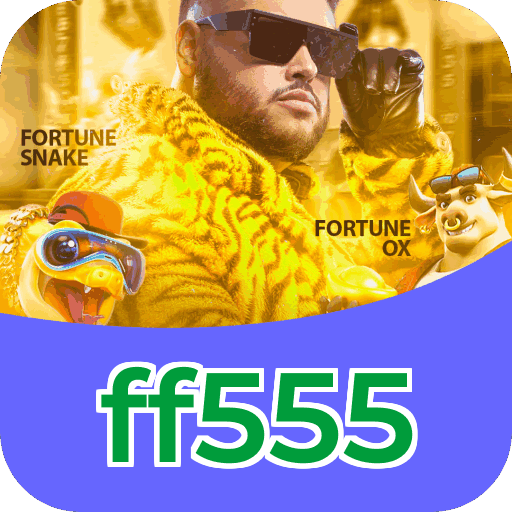 Passo a passo visual mostrando processo de download e instalação do aplicativo ff555
